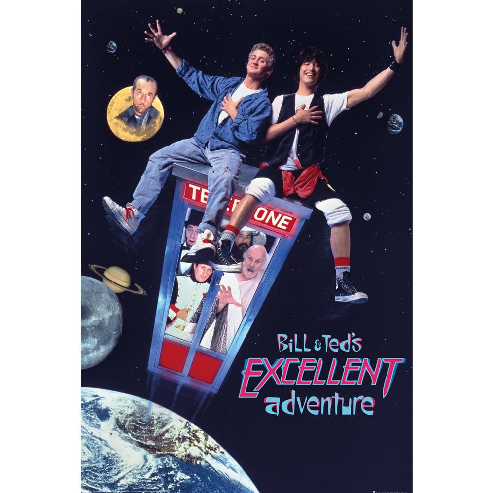 BILL & TED ビルとテッド (来日記念 ) - Excellent Adventure / ポスター - PGS